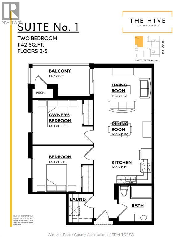 Unit 501 - 531 PELISSIER STREET, Windsor 3